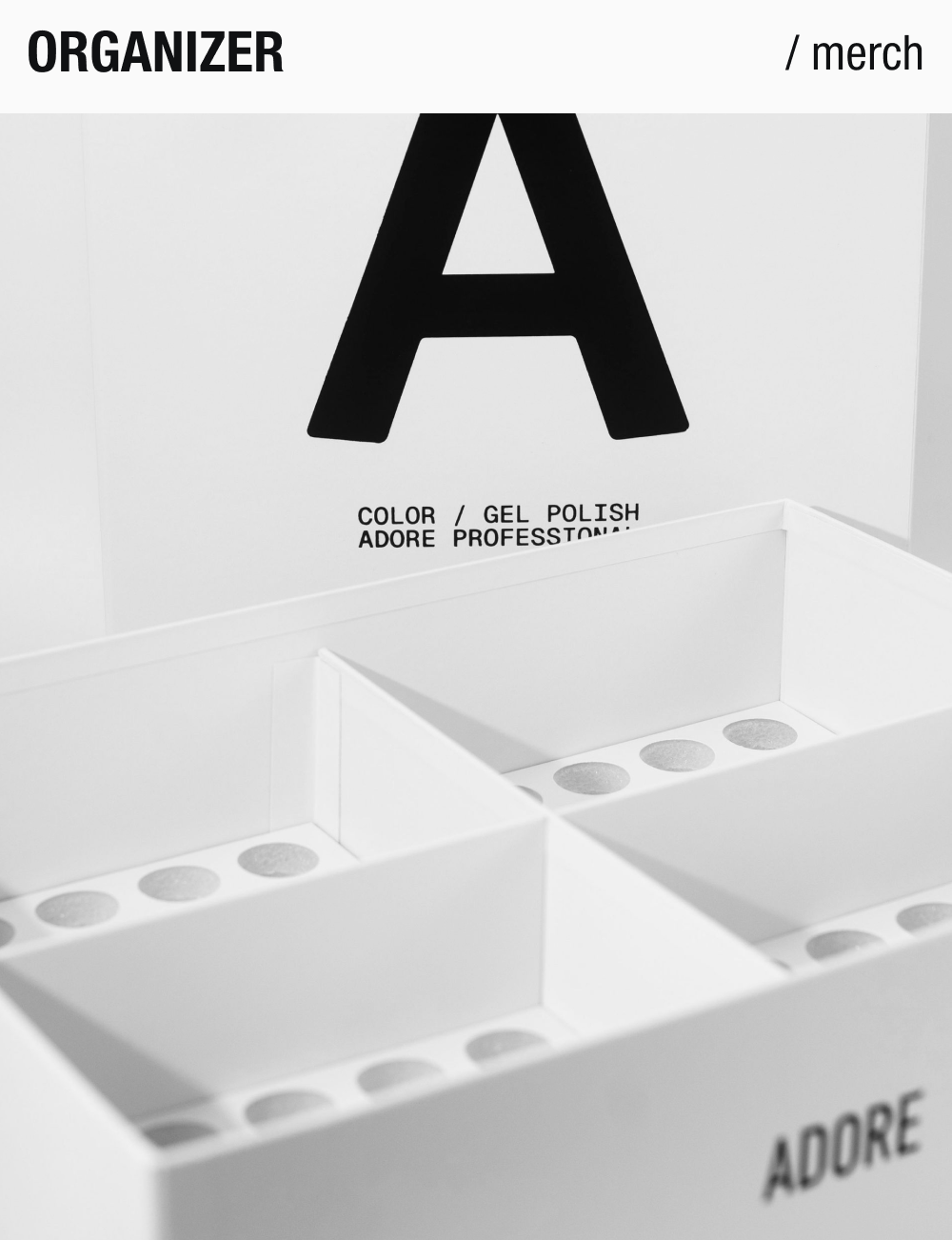 бокс-органайзер ADORE Gel Polish Box