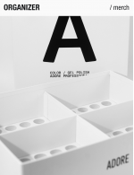 бокс-органайзер ADORE Gel Polish Box
