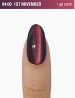 гель-лак 1st November Cat’s Eye