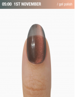 гель-лак 1st November Cat’s Eye