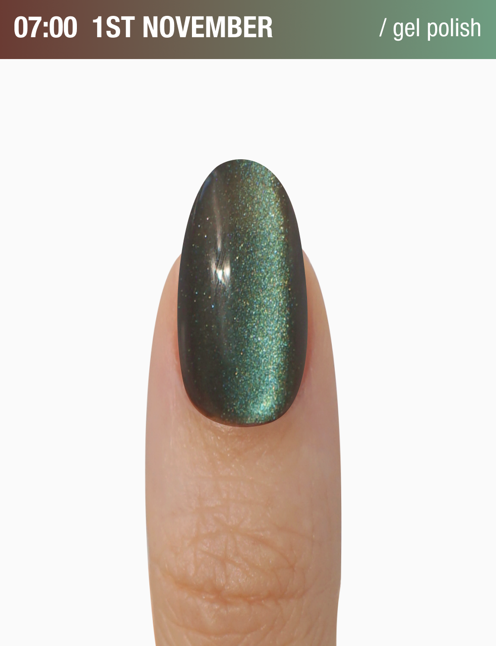 гель-лак 1st November Cat’s Eye