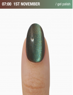 гель-лак 1st November Cat’s Eye