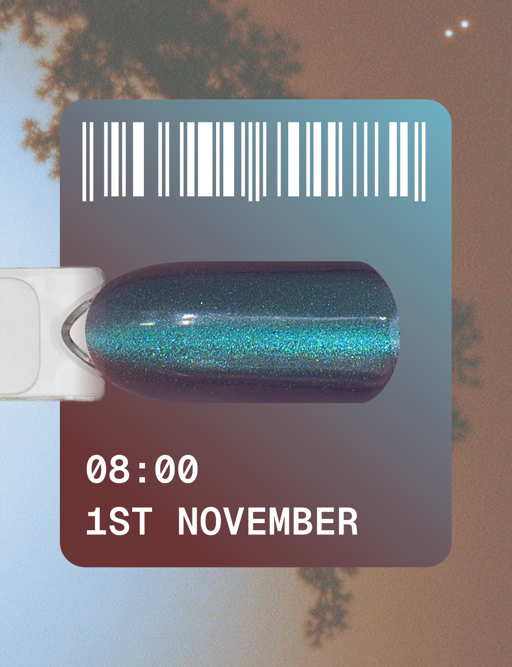 гель-лак 1st November Cat’s Eye