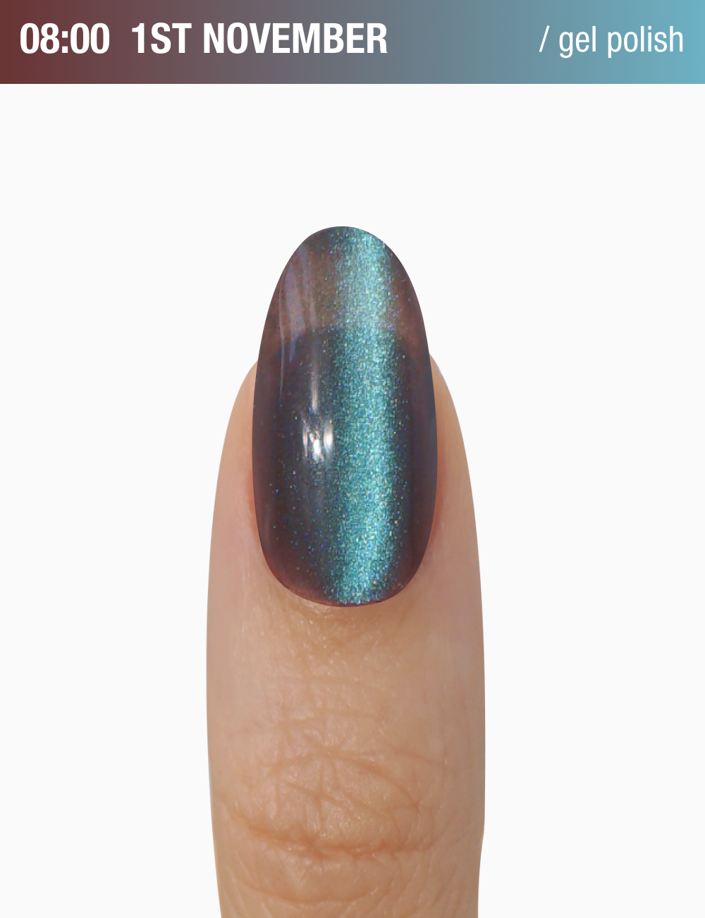 гель-лак 1st November Cat’s Eye