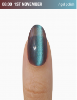 гель-лак 1st November Cat’s Eye