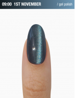 гель-лак 1st November Cat’s Eye
