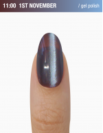 гель-лак 1st November Cat’s Eye