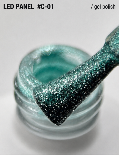 гель-лак Crystal Flash Cat’s Eye