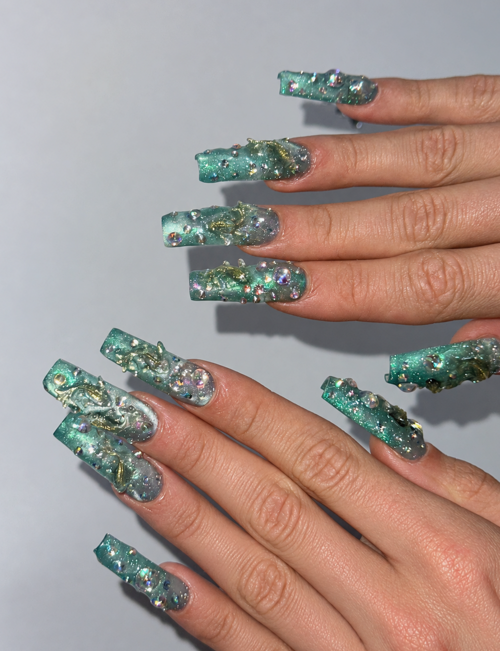 гель-лак Crystal Flash Cat’s Eye