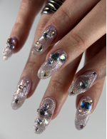 гель-лак Crystal Flash Cat’s Eye