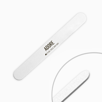 Пилка для нігтів одноразова ADORE professional 100/180