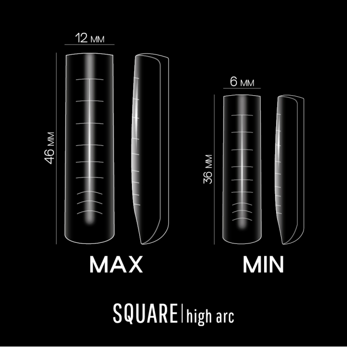 верхні форми PRO Nail Forms