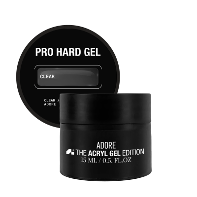 акригель для ремонту нігтів ADORE PROFESSIONAL PRO Hard Gel 15ml