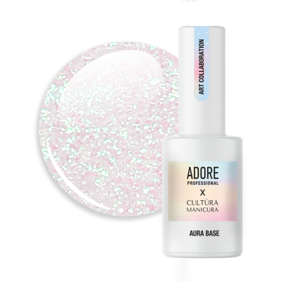 база-хамелеон з мікроблиском AURA BASE 8мл №08 база-хамелеон з мікроблиском AURA BASE 8мл №08