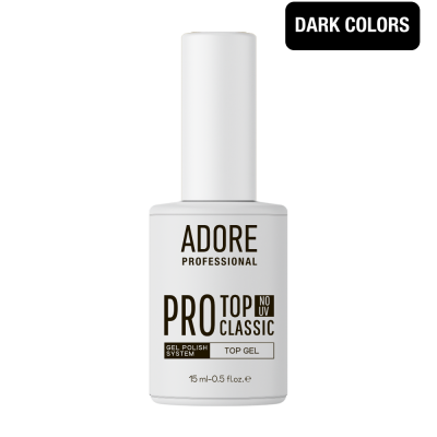 топ для темних відтінків PRO Сlassic Top|no UV 15ml топ для темних відтінків PRO Сlassic Top|no UV 15ml