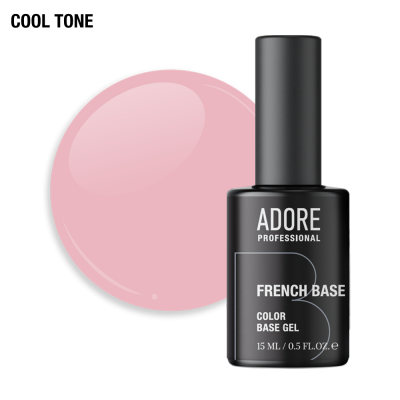 камуфлююча база для нігтів French Base 15ml №02 - tea rose камуфлююча база для нігтів French Base 15ml №02 - tea rose