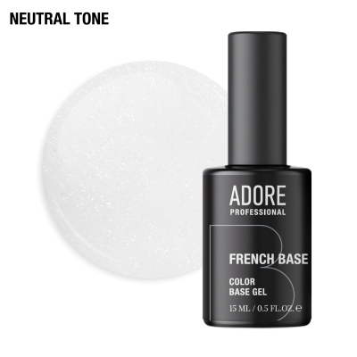 камуфлююча база для нігтів French Base 15ml №26 - salt камуфлююча база для нігтів French Base 15ml №26 - salt