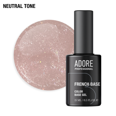 камуфлююча база для нігтів French Base 15ml №30 - selflove