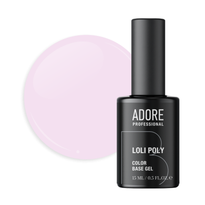 кольорова полібаза ADORE PROFESSIONAL Loli Poly Base 15мл №03 - pops