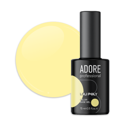 кольорова полібаза Loli Poly Base 15ml №08 - popcorn кольорова полібаза Loli Poly Base 15ml №08 - popcorn