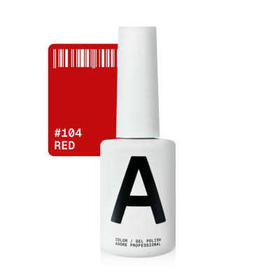 гель-лак Basic Palette 12ml №104 - red гель-лак Basic Palette 12ml №104 - red
