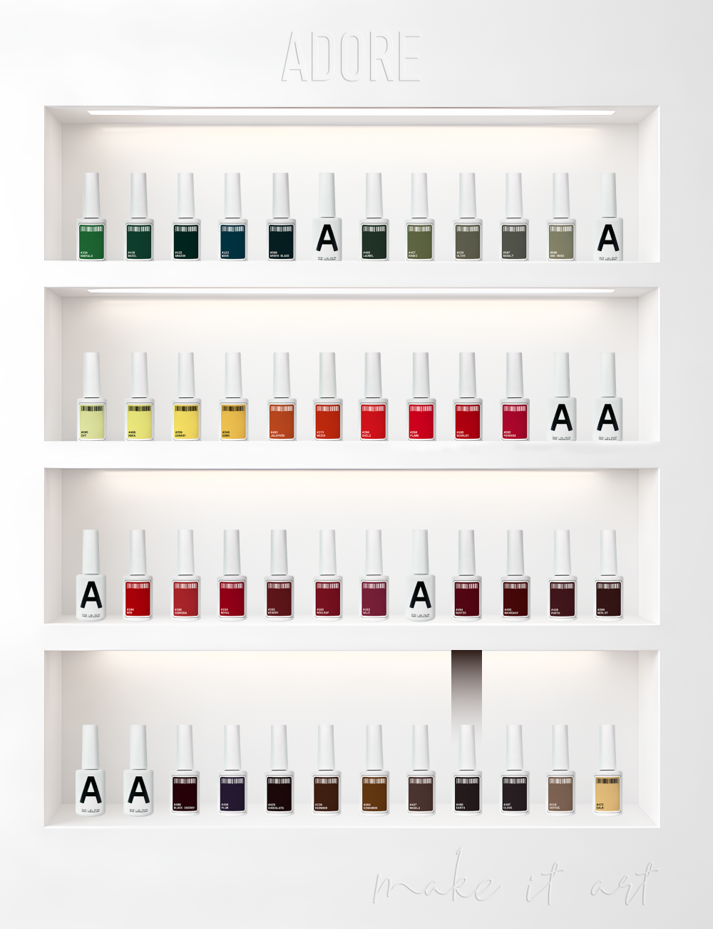 гель-лак Basic Palette 