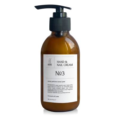 крем для рук та нігтів з нішевим ароматом ADORE professional 180ml №3 - pear