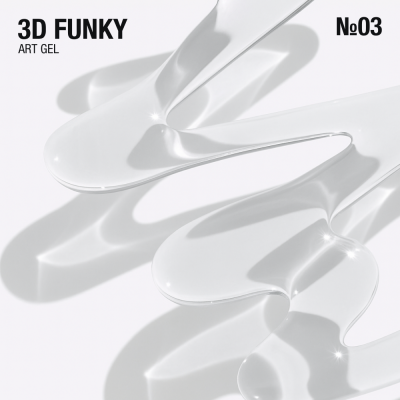 гель для об'ємних дизайнів 3D Funky 
