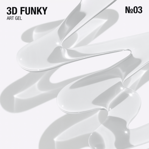 гель для об'ємних дизайнів 3D Funky 