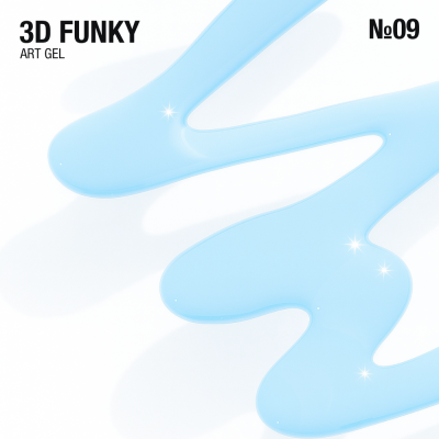 гель для об'ємних дизайнів 3D Funky 