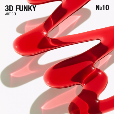 гель для об'ємних дизайнів 3D Funky 