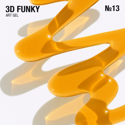 гель для об'ємних дизайнів 3D Funky 