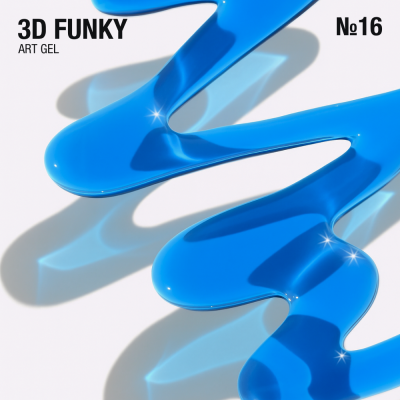 гель для об'ємних дизайнів 3D Funky 