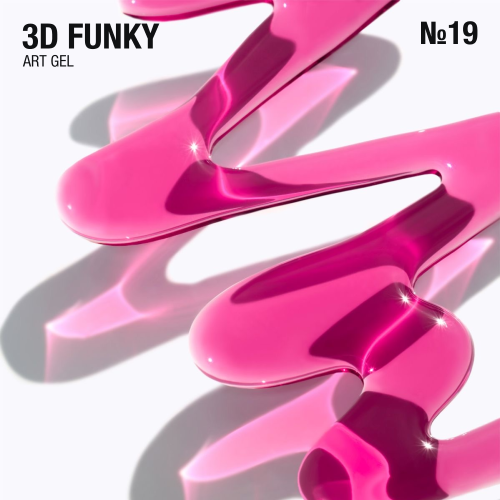 гель для об'ємних дизайнів 3D Funky 