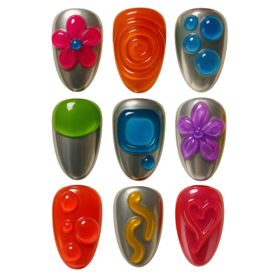 гель для об'ємних дизайнів 3D Funky 