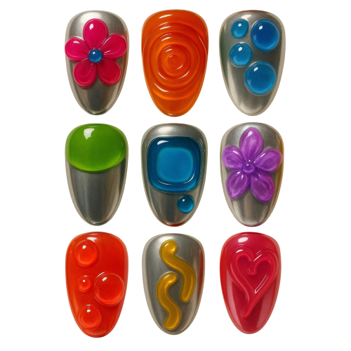 гель для об'ємних дизайнів 3D Funky 