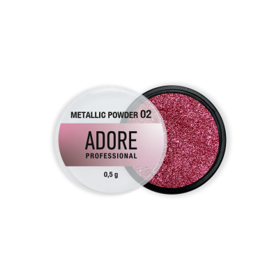 металева втирка Metallic Powder 0,5г №02 металева втирка Metallic Powder 0,5г №02