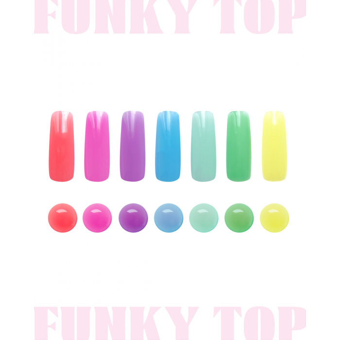вітражний топ Funky Color Top