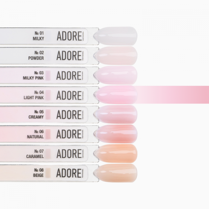 середньо густий гель для зміцнення нігтів Bottle Gel