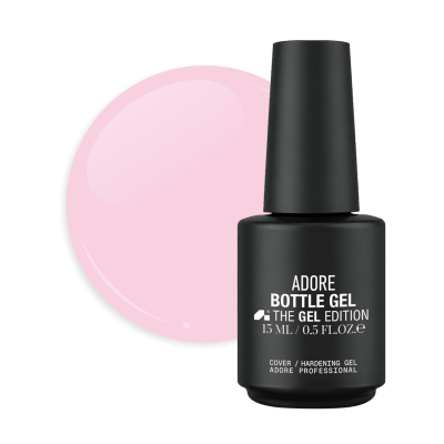 середньо густий гель для зміцнення нігтів ADORE PROFESSIONAL Bottle Gel 15мл №04 - light pink