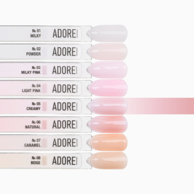середньо густий гель для зміцнення нігтів Bottle Gel 