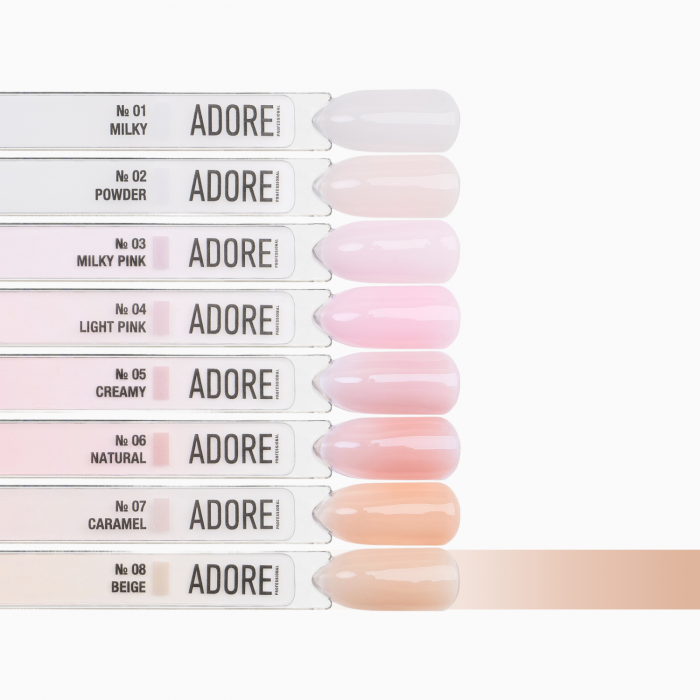 середньо густий гель для зміцнення нігтів Bottle Gel