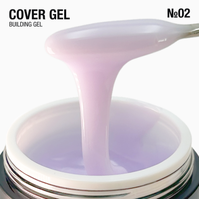 рідкий гель для нарощування і зміцнення нігтів Cover Gel 