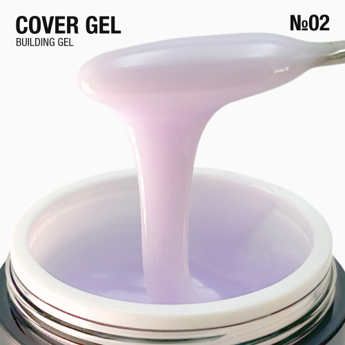 рідкий гель для нарощування і зміцнення нігтів Cover Gel 