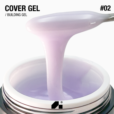 середньо густий гель для нарощування і зміцнення нігтів Cover Gel 
