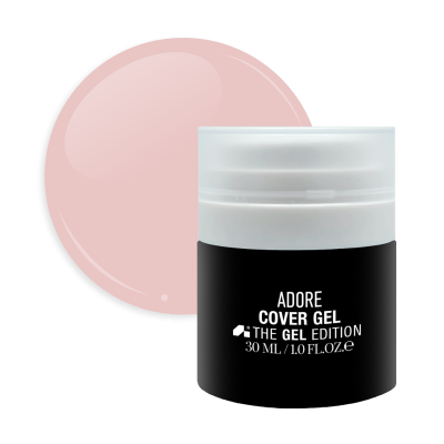 середньо густий гель для нарощування та зміцнення нігтів ADORE PROFESSIONAL Cover Gel 30г №03 - bridal