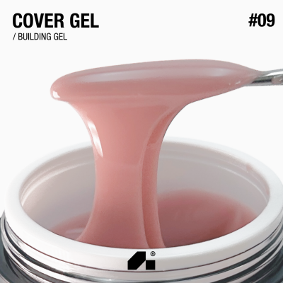 середньо густий гель для нарощування і зміцнення нігтів Cover Gel 