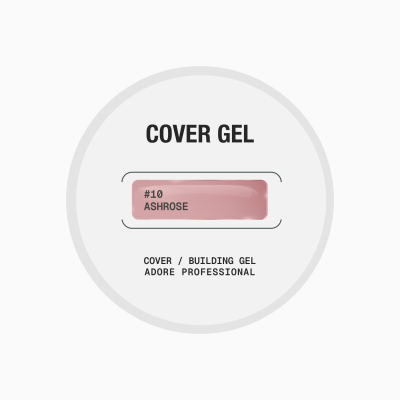 середньо густий гель для нарощування і зміцнення нігтів Cover Gel 