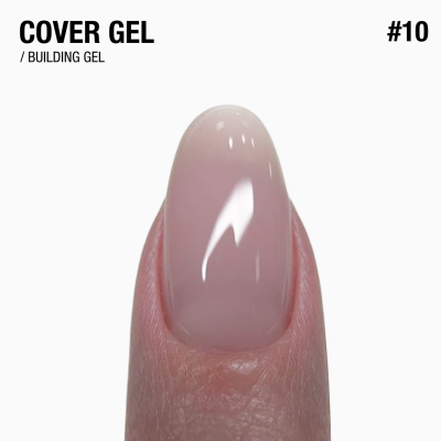 середньо густий гель для нарощування і зміцнення нігтів Cover Gel 