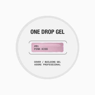 густий гель для нарощування нігтів one Drop Gel 